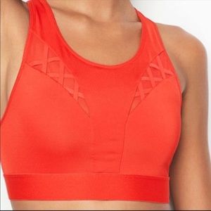 Victoria Secrets The Player Racerback sports bra.